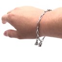 Ver imagem 2 de Pulseira Servos de Nossa Senhora Aparecida Corrente Inox Fornecedor 1 171434