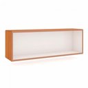 Ver imagem 1 de Nicho Retangular em Mdf Freijó Off White 99x33x24 Cm Dalla Costa Tb157jw
