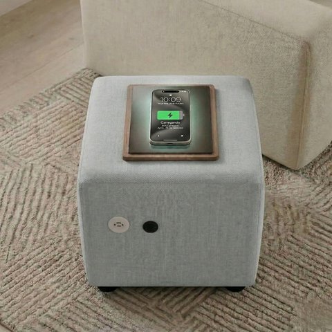 Puff para Sala de Estar Inteligente Cargo