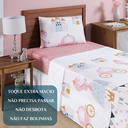 Ver imagem 5 de Conjunto de Lencol Solteiro Bouti 3 Pçs Jogo de Cama Infantil 200 Fios Super Macio:princess