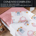 Ver imagem 6 de Conjunto de Lencol Solteiro Bouti 3 Pçs Jogo de Cama Infantil 200 Fios Super Macio:princess