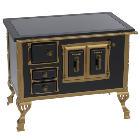 Fogao a Lenha N 2 Colonial Premium Preto Sd
