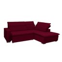 Ver imagem 3 de Sofá Istambul 2.60x1.90m Retrátil e Reclinável com Chaise - Vinho