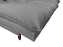 Ver imagem 7 de Sofá Cama Andorra Linho 3 Posições Pés Madeira Grafite 199 Império