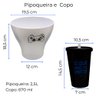 Almofada Temática Gamer com Pipoqueira e Dois Copos - 3