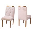 Ver imagem 4 de Conjunto Sala De Jantar 4 Cadeiras Off White