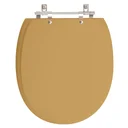 Ver imagem 1 de Assento Sanitario Poliester De Ville Bege Castor para Vaso Deca