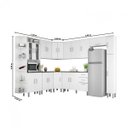 Ver imagem 3 de Cozinha Completa 10 Peças Suíça Poliman Móveis