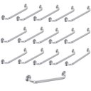 Ver imagem 2 de Barra Alça Apoio 60cm Kit 16 Uni Inox Acessibilidade Cadeirante Idoso Criança Gravida Banheiro