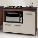Ver imagem 2 de Balcao para Cooktop 4 Bocas 114cm 9470 Savana Off White Mobbs