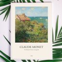 Ver imagem 1 de Quadro Decorativo Monet The Fisherman´s house 33x24cm - com Vidro:madeira Preta