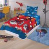 Colcha Matelassê Infintil Dupla Face Desenho Spidey Infantil Lepper - 1