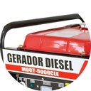 Ver imagem 4 de Gerador Diesel 5 Kva Trifásico 220/380v Mdgt-5000cle Motomil 10hp 12,5l Avr Partida Elétrica