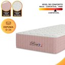 Ver imagem 4 de Colchão Solteiro Rosé Molas Ensacadas 88x188x28cm