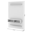 Ver imagem 3 de Painel Para Tv De Até 43 Polegadas Mister Viero Branco