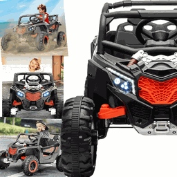 Carro Eletrico Bandeirante Maverick Buggy Can-am R3 12v Cr Preto - 4