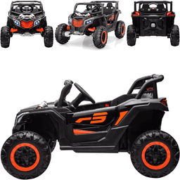 Carro Eletrico Bandeirante Maverick Buggy Can-am R3 12v Cr Preto - 3
