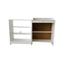 Ver imagem 2 de Balcão Caixa e Expositor Vidro 100% Mdf Lojas e Comércios Branco - Suprema Móveis