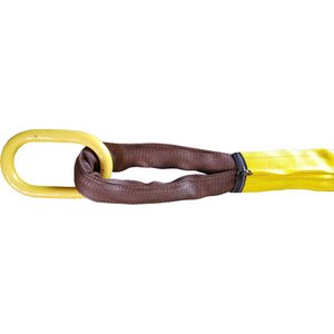 Cinta de Reboque 105 Ton X 6 Mts - Tubular Sling com 02 Anéis de Carga 32mm