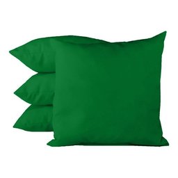 Almofáda Cheia para Sofá Cor Lisa a Sua Escolha 60 x 60 cm - 1Unidade - Verde - Liso - 1