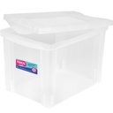 Ver imagem 7 de Kit 12 Caixas Organizadoras 30l Multiuso Alta Ordene Transparente Radical Color