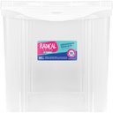 Ver imagem 5 de Kit 12 Caixas Organizadoras 30l Multiuso Alta Ordene Transparente Radical Color