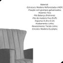 Ver imagem 2 de Kit Poltrona Balanço Melinda e Puff Jade Linho