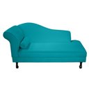 Ver imagem 1 de Recamier Divã Dubai 140 cm Braço Direito Azul Tiffany
