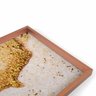 Quadro com Moldura Chanfrada Espuma de Ouro ROSE METALIZADO - Grande - 4
