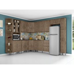 Cozinha Completa 10 Peças Suíça Poliman Móveis - 1 Cozinha Completa 10 Peças Suíça Poliman Móveis - 1