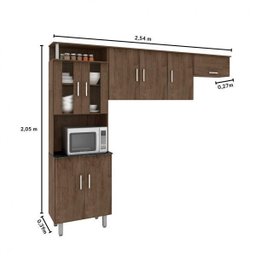 Cozinha Completa 10 Peças Suíça Poliman Móveis - 6 Cozinha Completa 10 Peças Suíça Poliman Móveis - 6