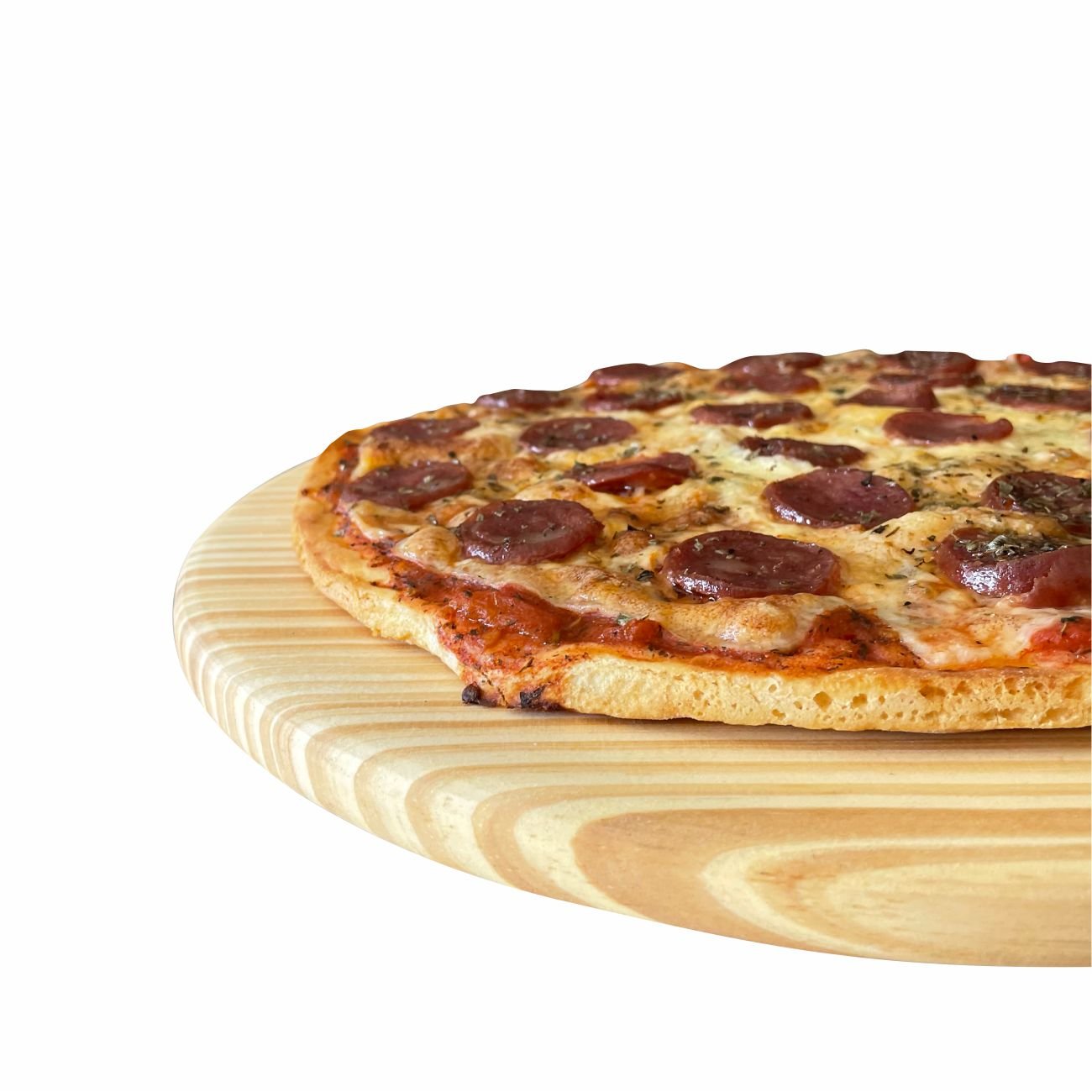 Tábua de Servir Pizza em Madeira - 1