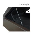 Ver mais imagens de Cama Box com Bau Marrom Casal Premium Blindada Super Reforçada
