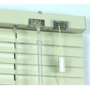 Ver imagem 5 de Persiana Horizontal 25mm Alumínio Crisdan Largura 1,50 X 1,30 Altura Bege