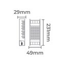 Ver imagem 2 de Fonte de Alimentação Chaveada Nordecor Dimerizável 24v 4,17a / 100w 220v Unica 7079