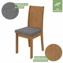 Ver imagem 5 de Conjunto Mesa Celebrare Com Tampo 4 Cadeiras Athenas Móveis Lopas