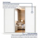 Ver imagem 5 de Guarda Roupa Casal com Espelho 3 Portas de Correr e 6 Gavetas 242cm Premium Jade