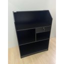 Ver imagem 3 de Balcão Caixa Preto 100% Mdf (recepção Vallet Loja Gaveta) Cor:preto