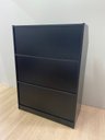 Ver imagem 5 de Balcão Caixa Preto 100% Mdf (recepção Vallet Loja Gaveta) Cor:preto