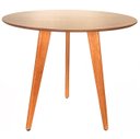 Ver imagem 1 de Mesa de Jantar Redonda Júlia de 90cm - Pés em Madeira Maciça