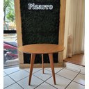 Ver imagem 5 de Mesa de Jantar Redonda Júlia de 90cm - Pés em Madeira Maciça