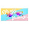 Toalha de Praia / Banho Oh, My Summer Único - 2
