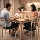 Ver imagem 7 de Kit 4 Cadeiras de Cozinha Cromadas Reforçadas com Assento Grosso Preto