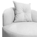 Ver mais imagens de Conjunto 2 Poltronas Decorativas Plaza Linho Bouclê Cinza Sofa Store