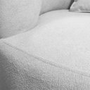 Ver imagem 7 de Conjunto 2 Poltronas Decorativas Plaza Linho Bouclê Cinza Sofa Store