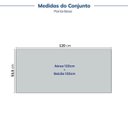 Ver imagem 6 de Cozinha Planejada 2 Peças com Tampo Marselha CabeCasa MadeiraOriginals Azul/Sereno