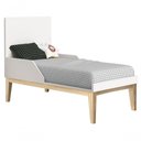 Ver imagem 5 de Berço Americano Classic New Branco Fosco com Natural - Moveisaqui