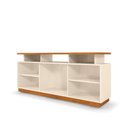 Ver imagem 3 de Rack Bancada para TV Salvador 65" 160cm MDF MDP com Porta Deslizante Off White-Canela Möbler