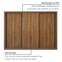 Ver imagem 4 de Guarda Roupa Casal Premium Liv 3 Portas de Correr e 6 Gavetas 242cm Yescasa