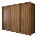 Ver imagem 2 de Guarda Roupa Casal Premium Liv 3 Portas de Correr e 6 Gavetas 242cm Yescasa